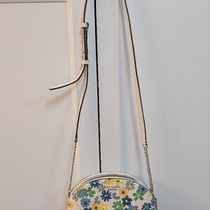 Kate Spade Floral Crossbody Bag - White and Multicolor